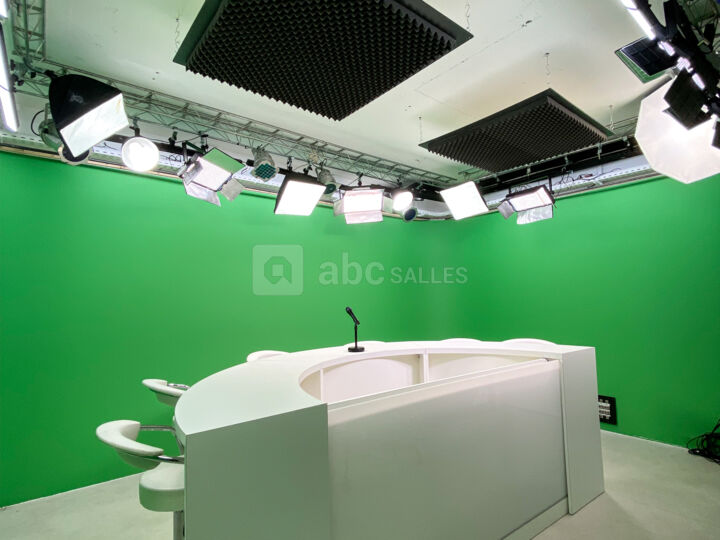 Studio TV Fond Vert