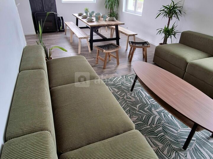 Salon avec vue mer
