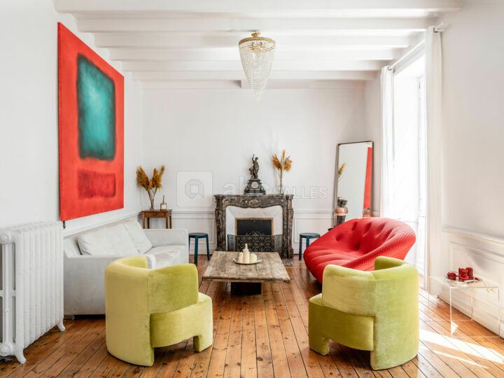 Salon en enfilade
