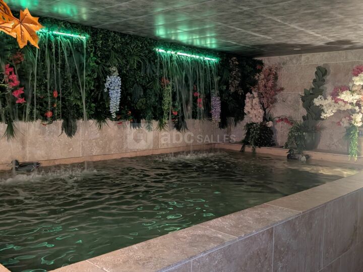 La piscine intérieur