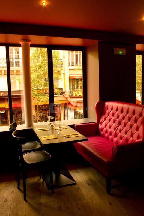 Banquette à l'étage