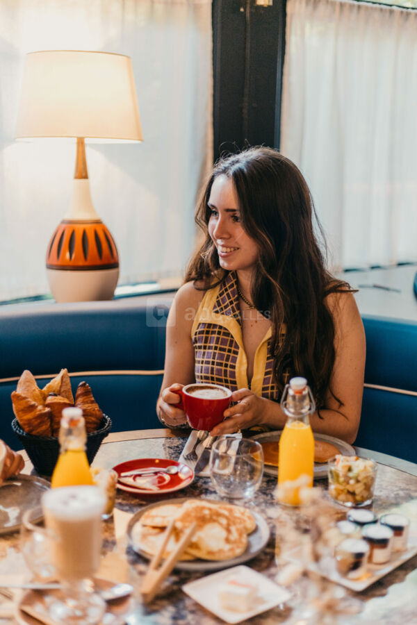 Petit déjeuner à La Guitoune