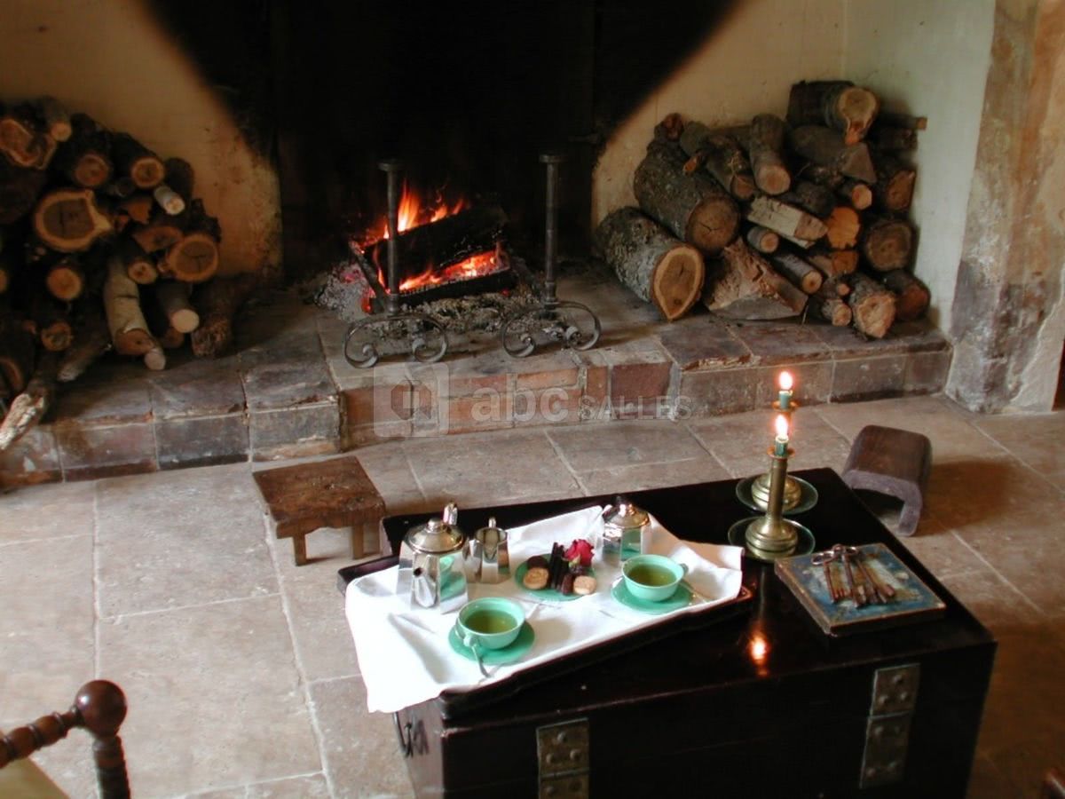 Petite collation au près du feu