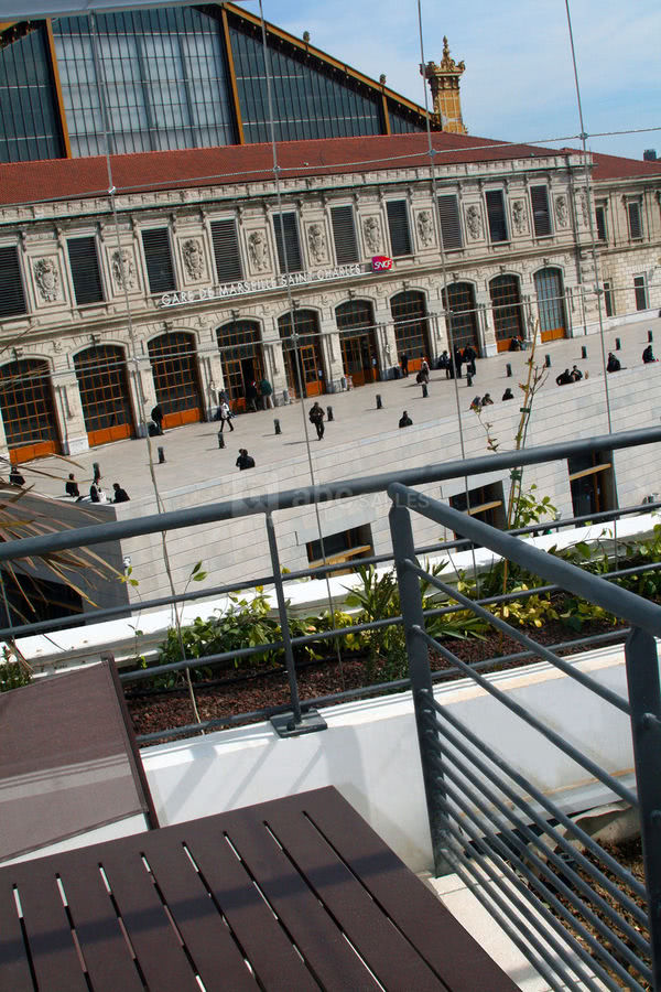 Vue de l'hôtel
