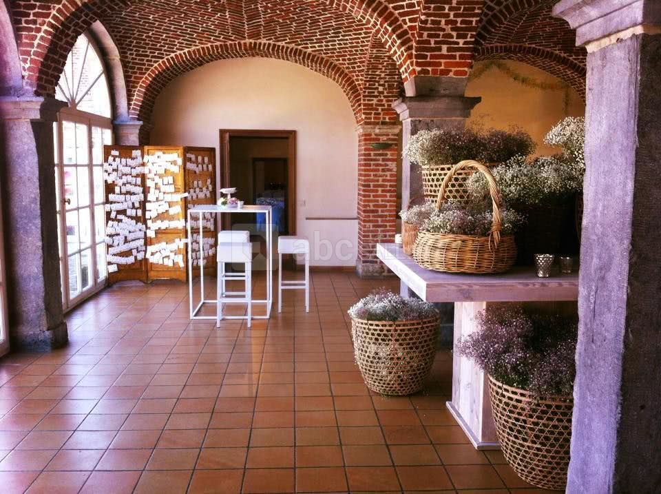 Salle des voûtes décorée