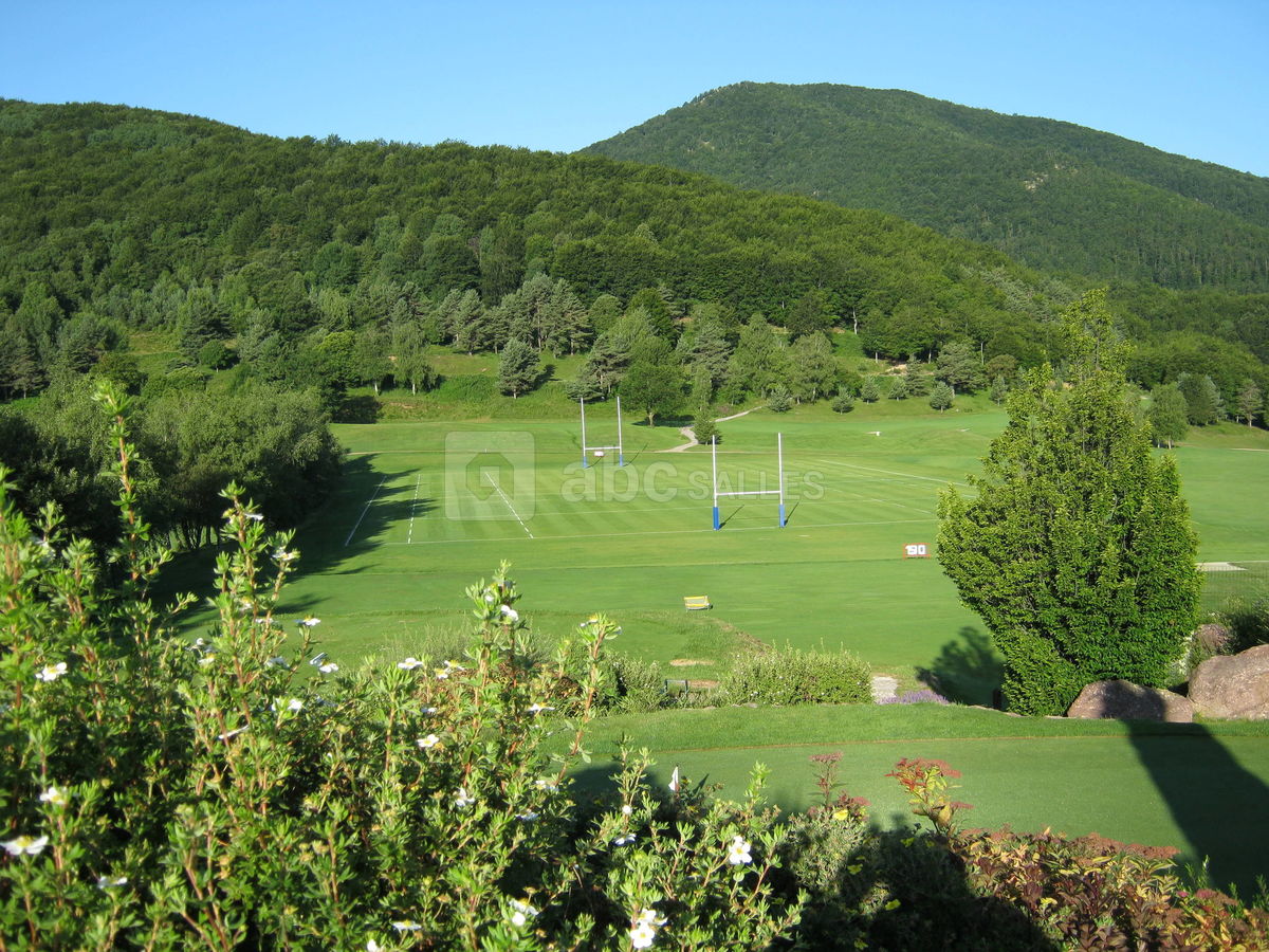 Terrain de rugby et football