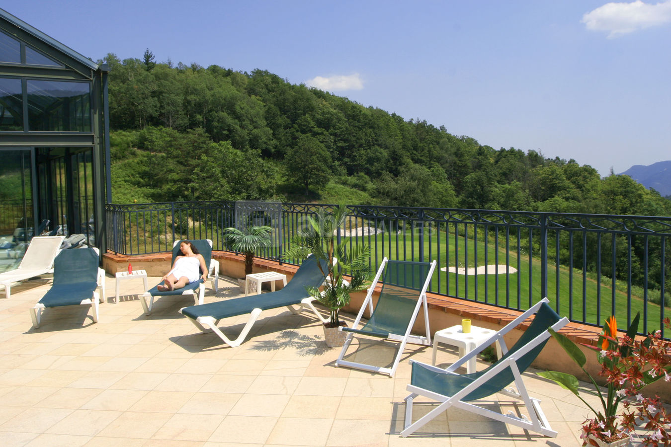 Terrasse spa