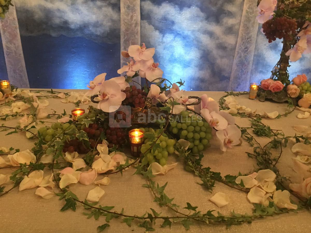 Centre dee table