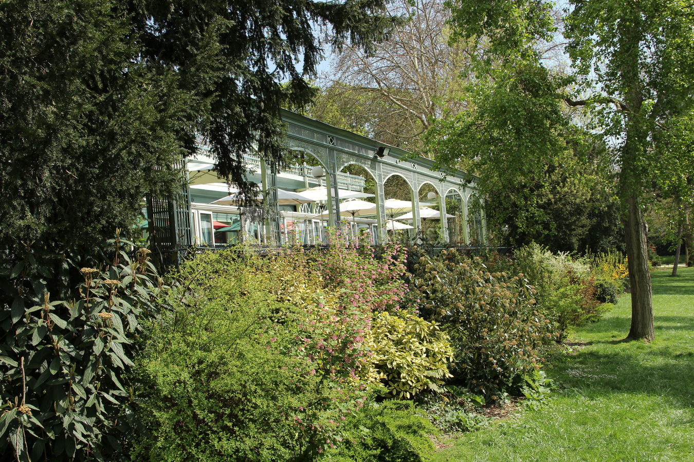 Terrasse vue du Lac