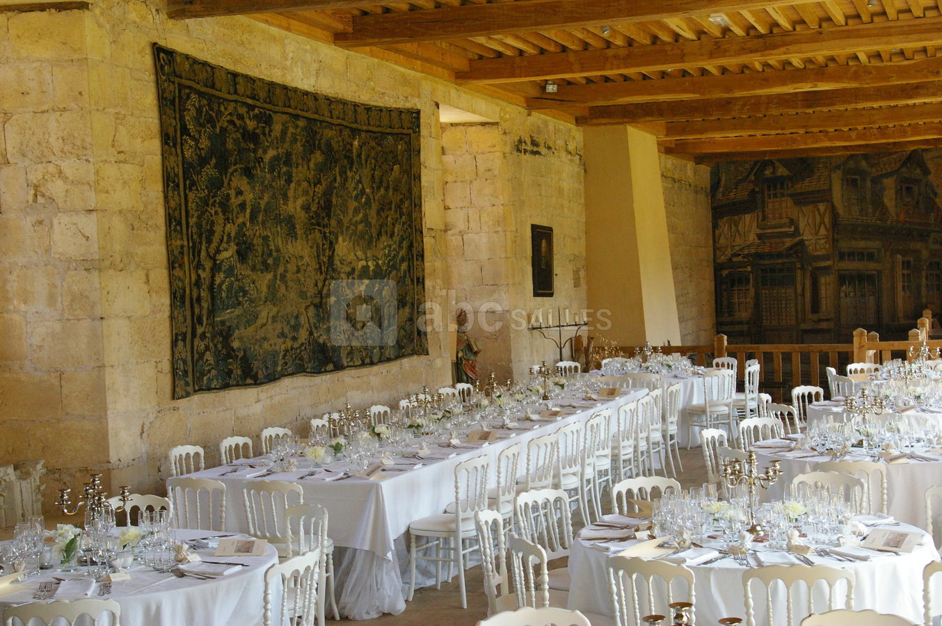 Salle de réception - vue intérieure