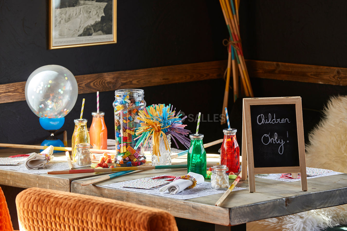 Table des enfants - mariage