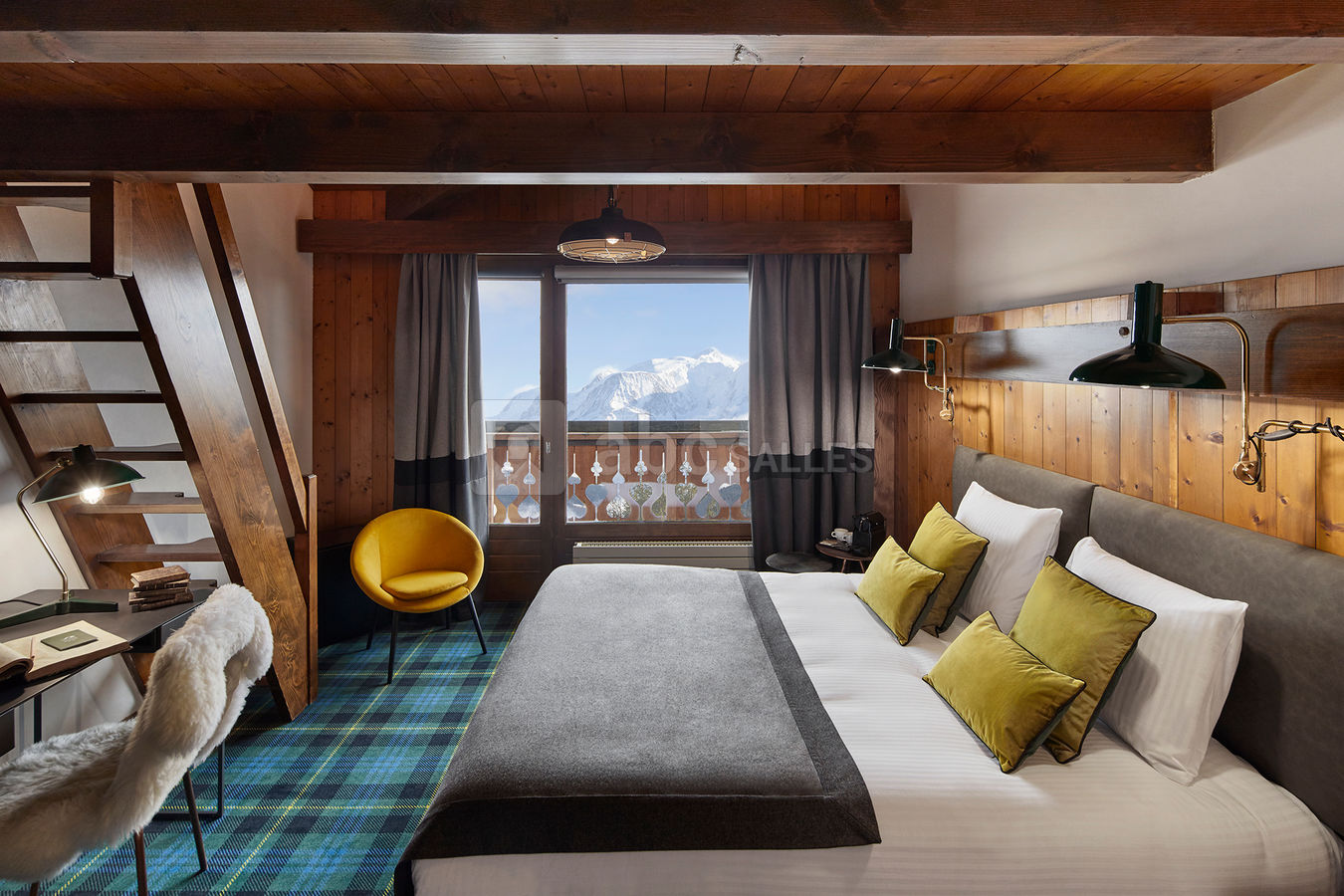 Chambre Cabane et sa mezzanine