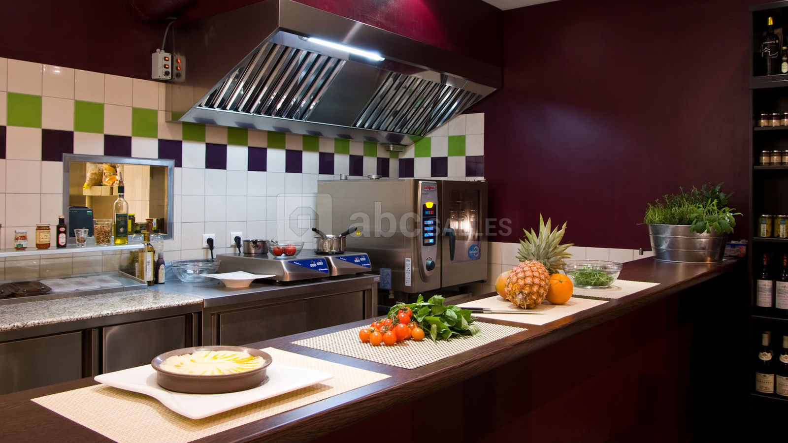 Cuisine ouverte sur salle 1
