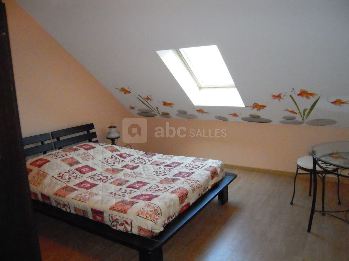 Chambre abricot