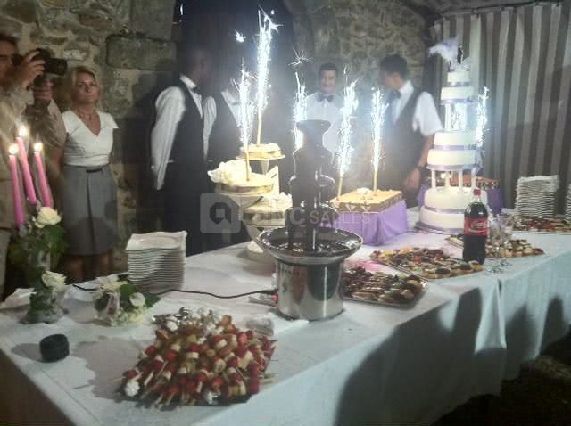 Exemple de buffet de dessert