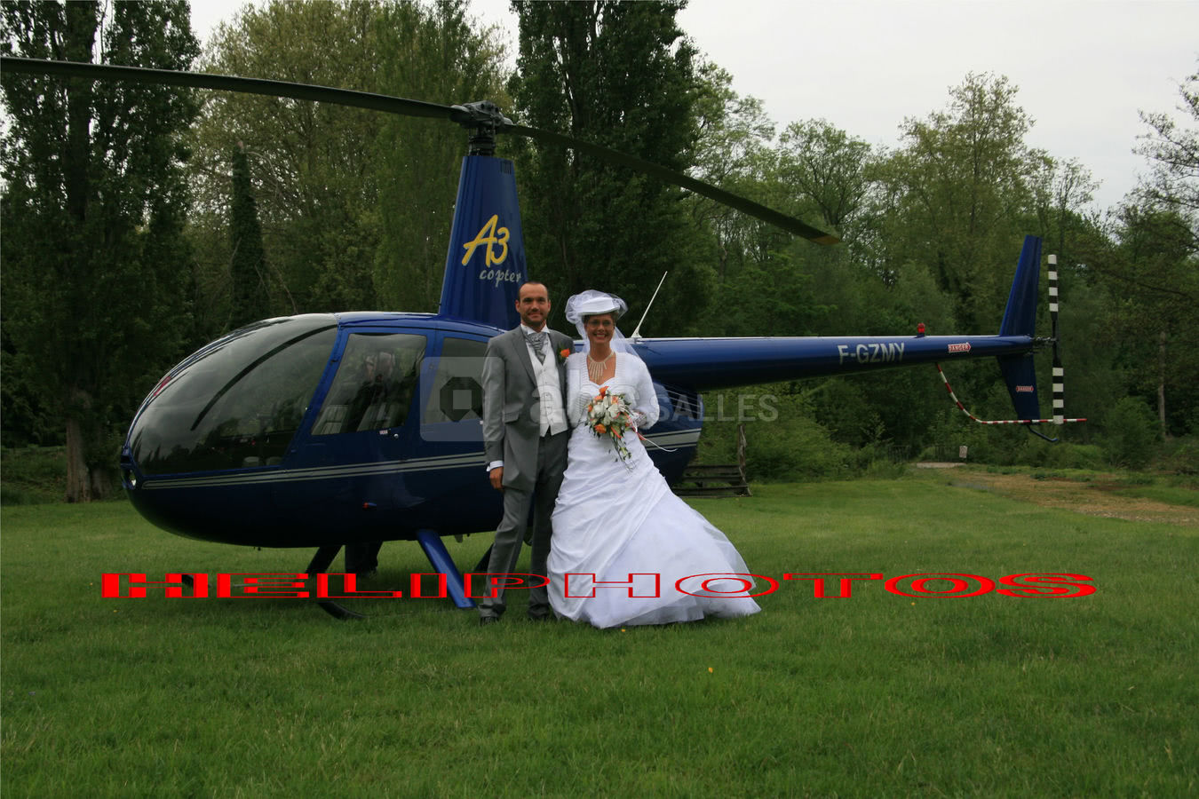 Bapteme helico pour mariage ou seminaire ou autres