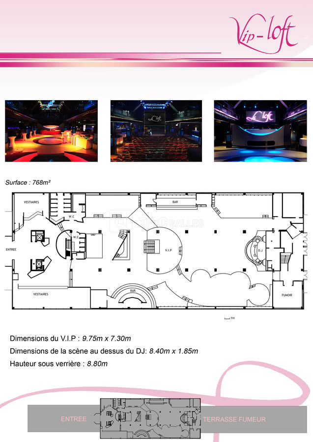 Salle le loft