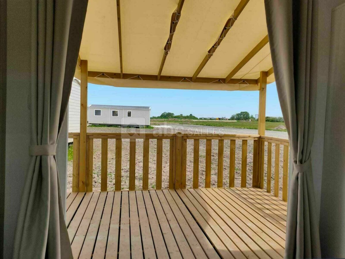 Vue extérieure mobil home
