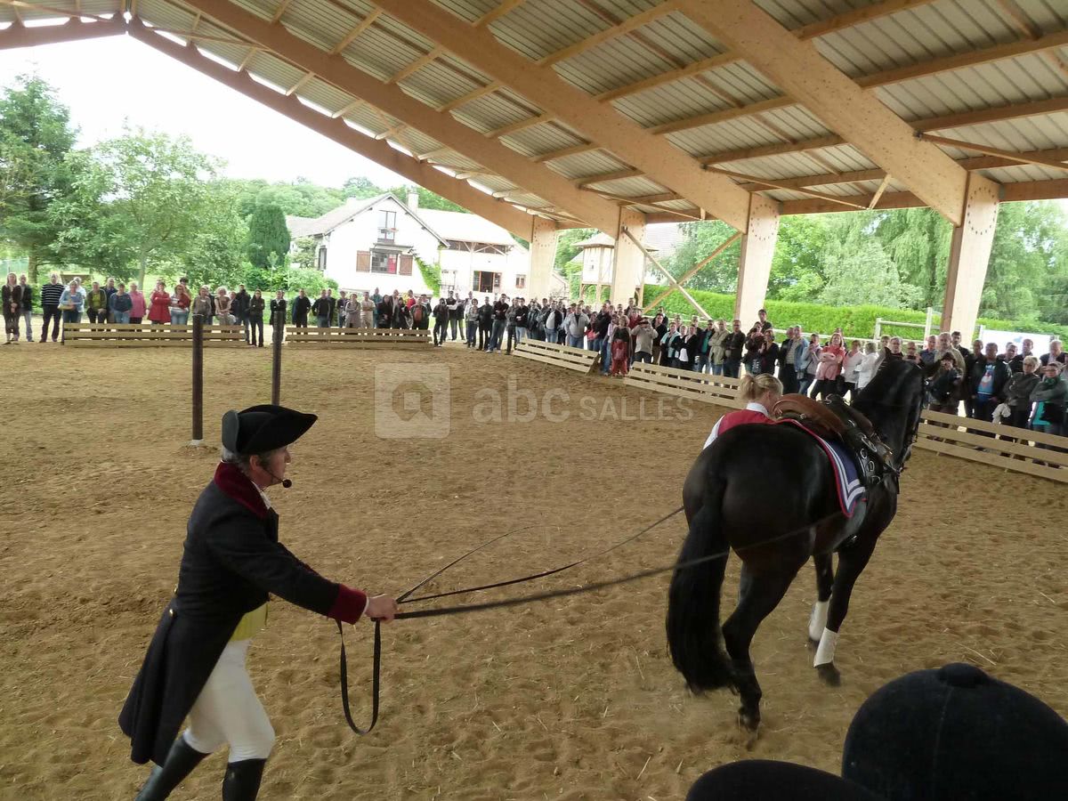 Spectacle sous le manège