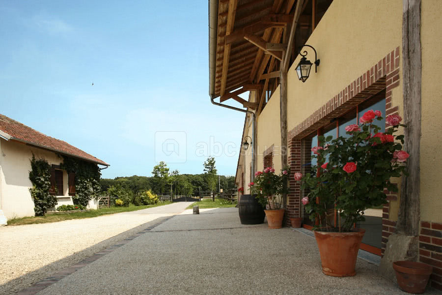 Facade de la grange