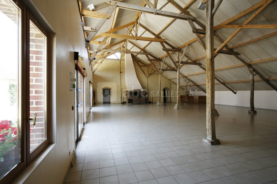 Intérieur de la grange