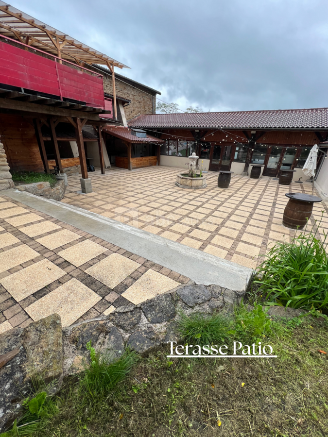 Terrasse salle patio