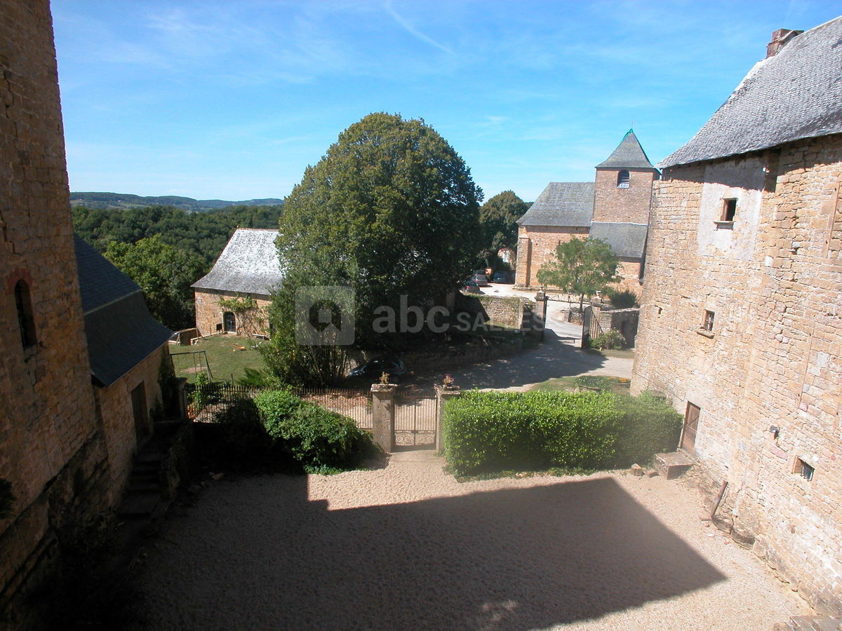 Vue de la cour d'honneur