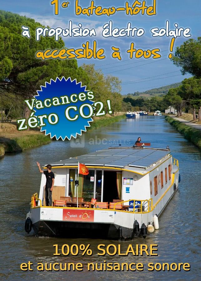 Soleil d'oc sur le canal du midi