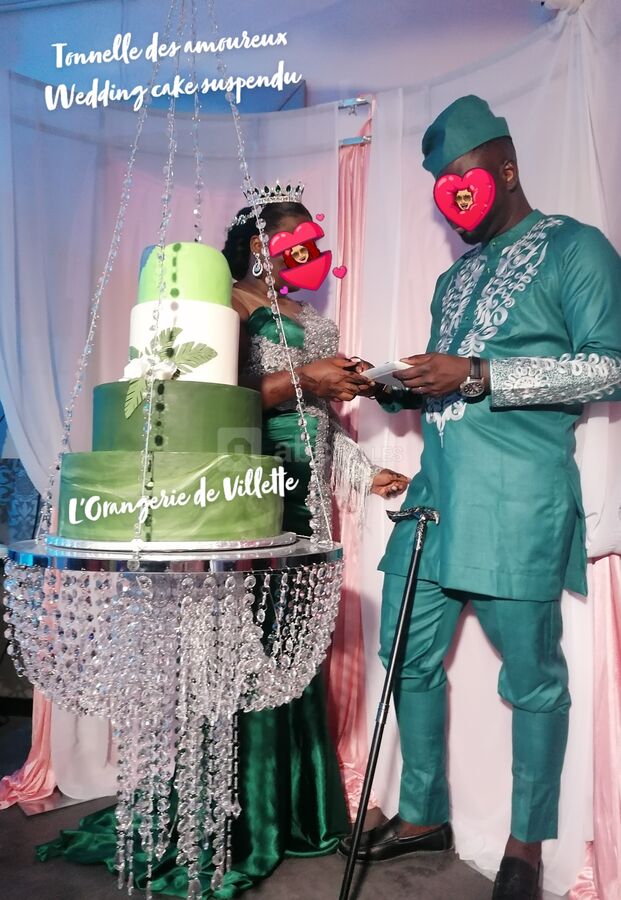 Wedding cake suspendu 12 Septembre 2020