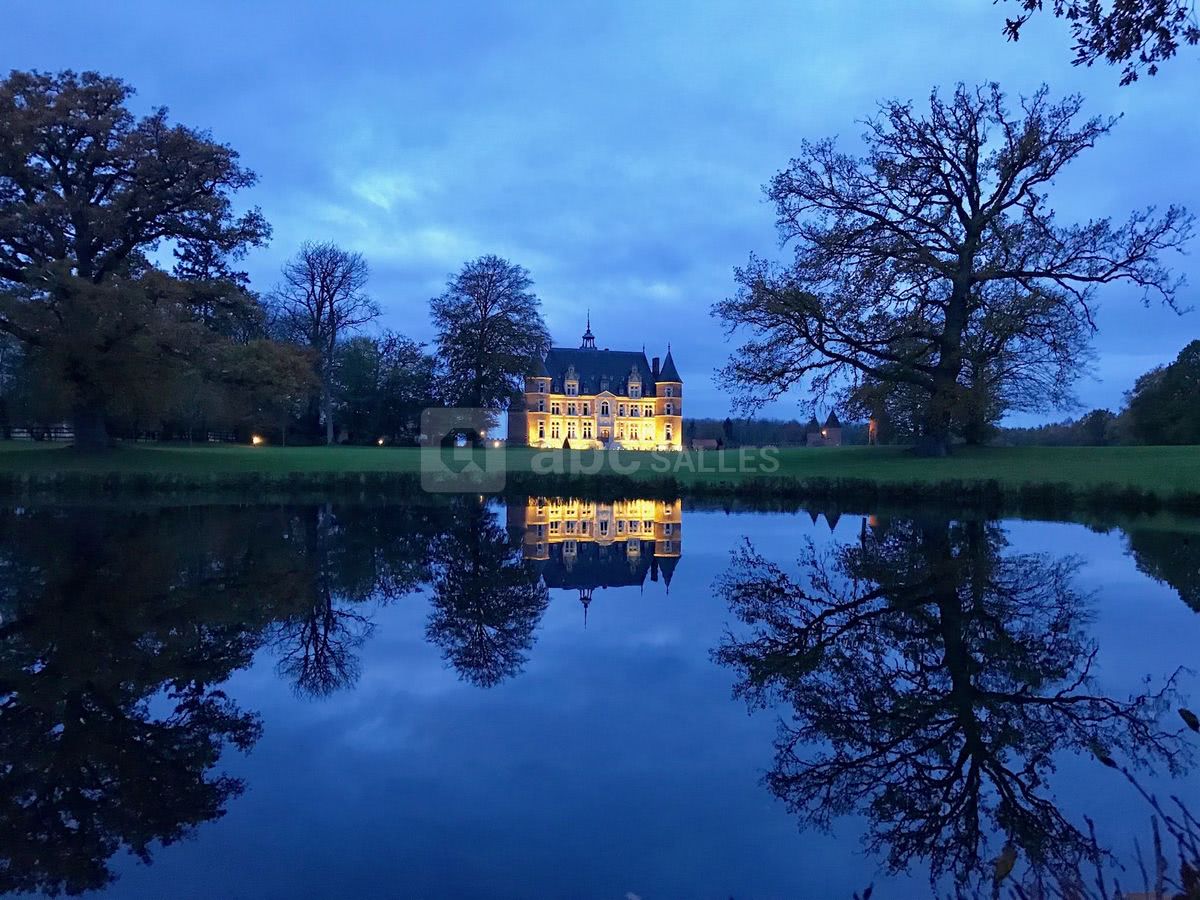 Jardin et lac