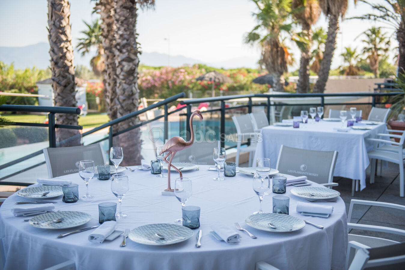 TERRASSE EXTERIEURE DU RESTAURANT L'HORIZON