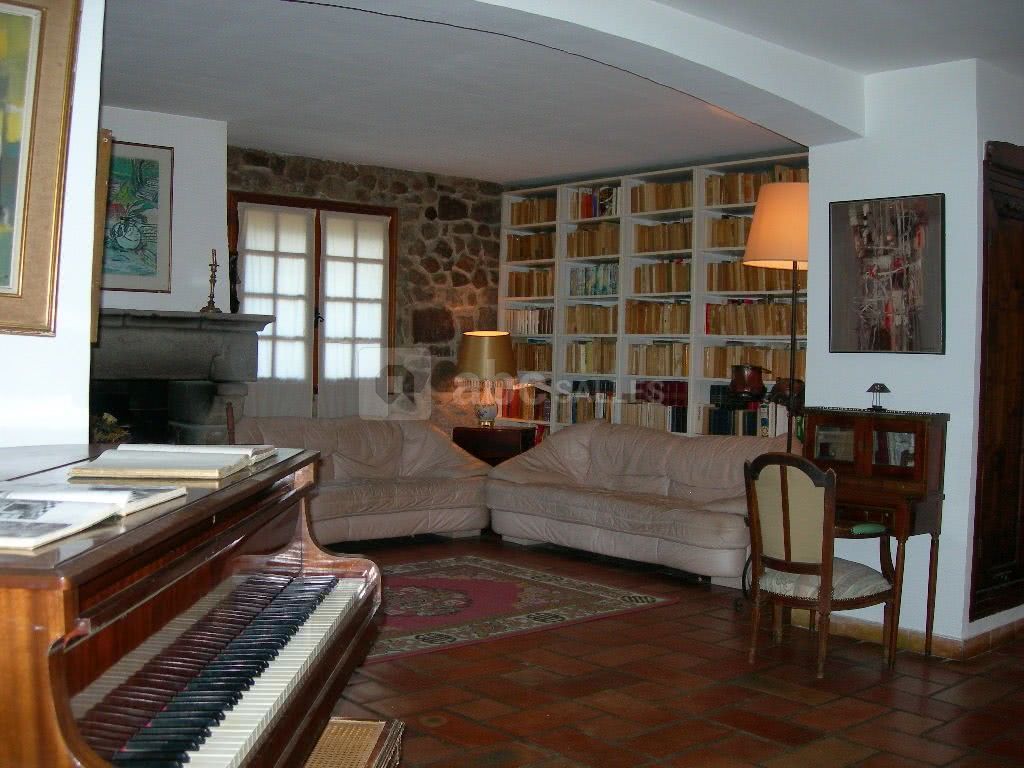 Salon - bibliothèque