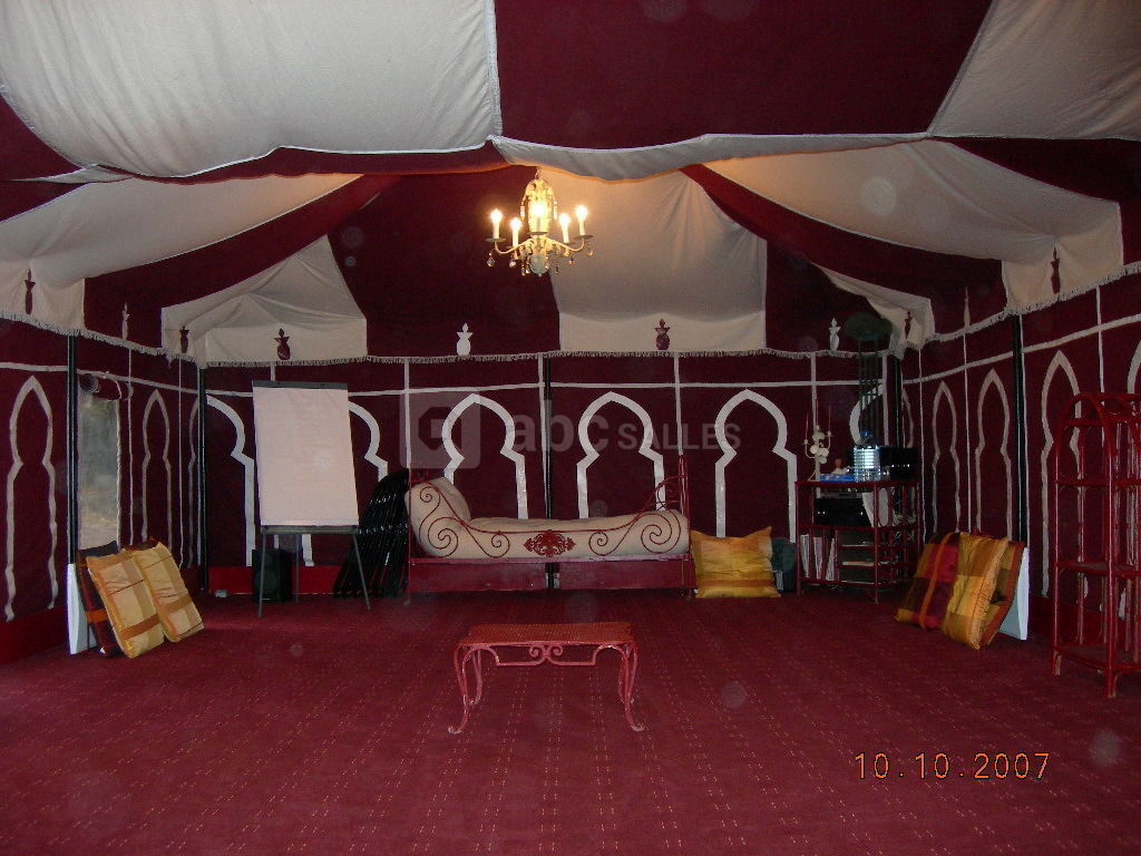 Authentique chapiteau marocain