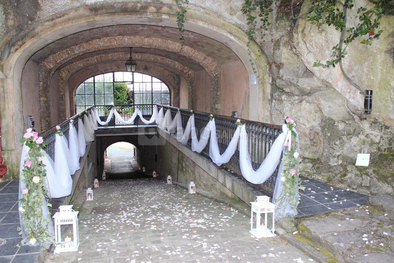Accès au château