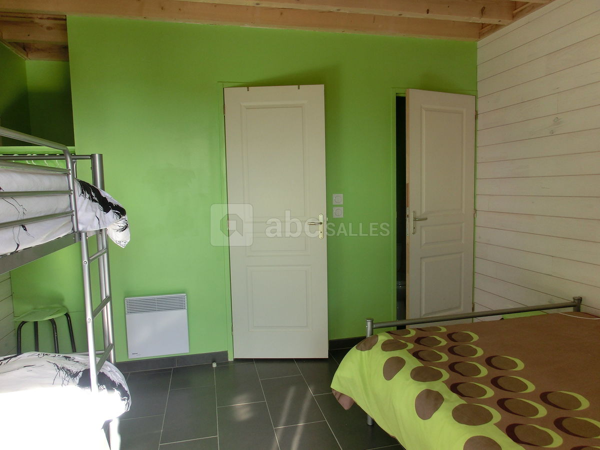 Chambre verte pour 4