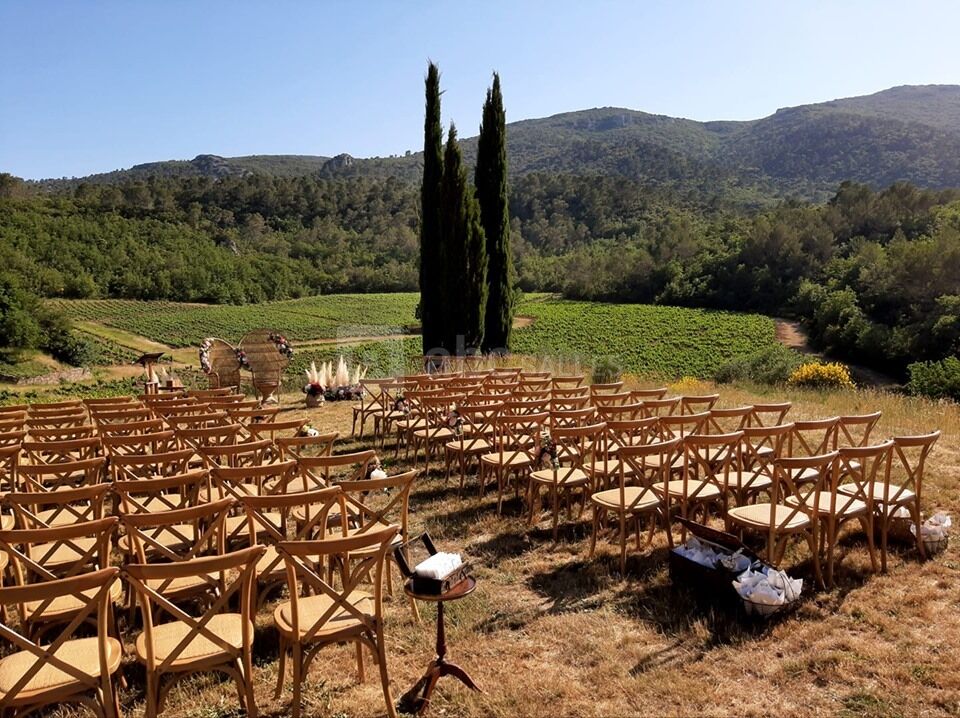 Vue sur les vignes