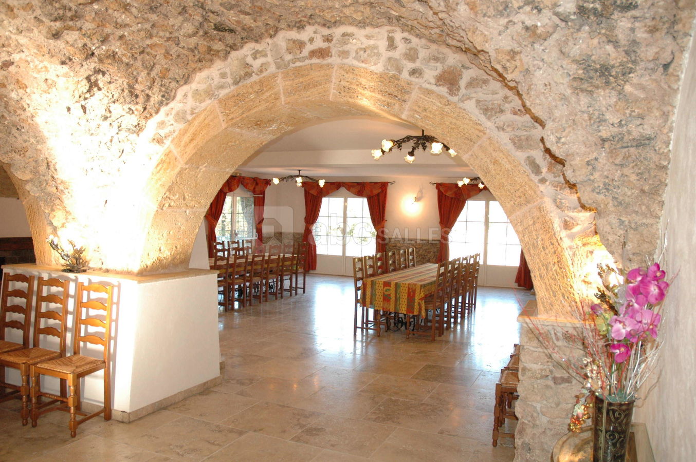 Salle voutée