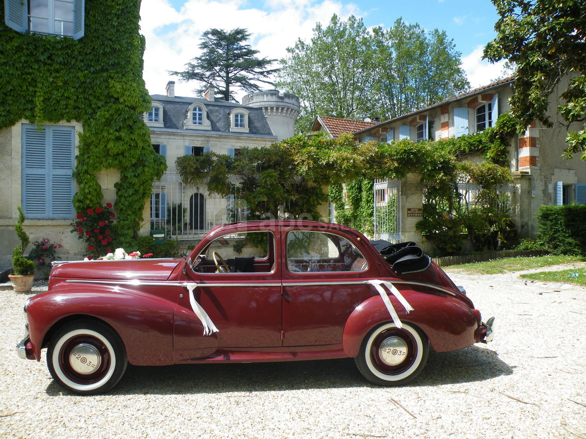 Voiture des mariés