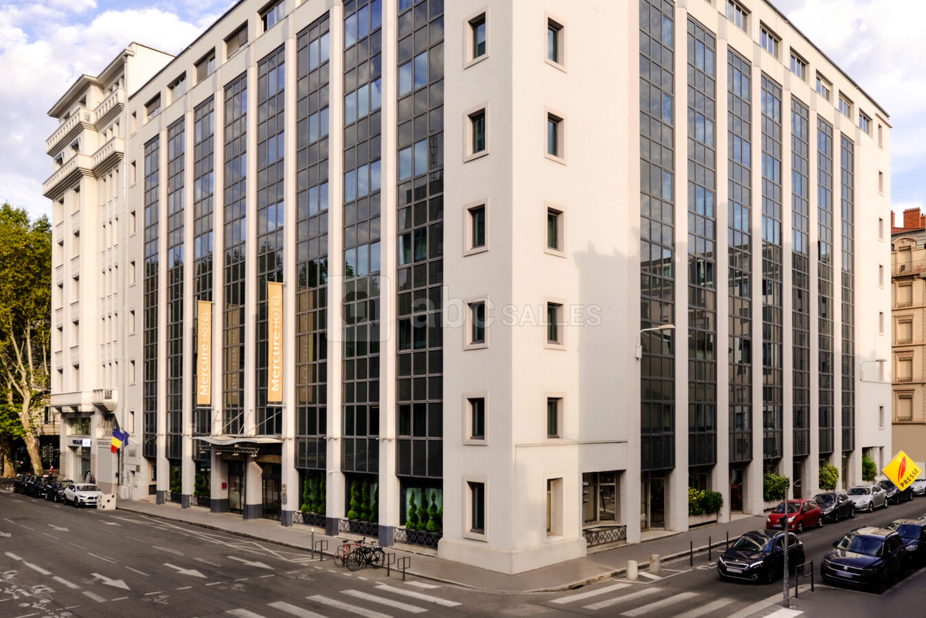 Façade de l'hôtel