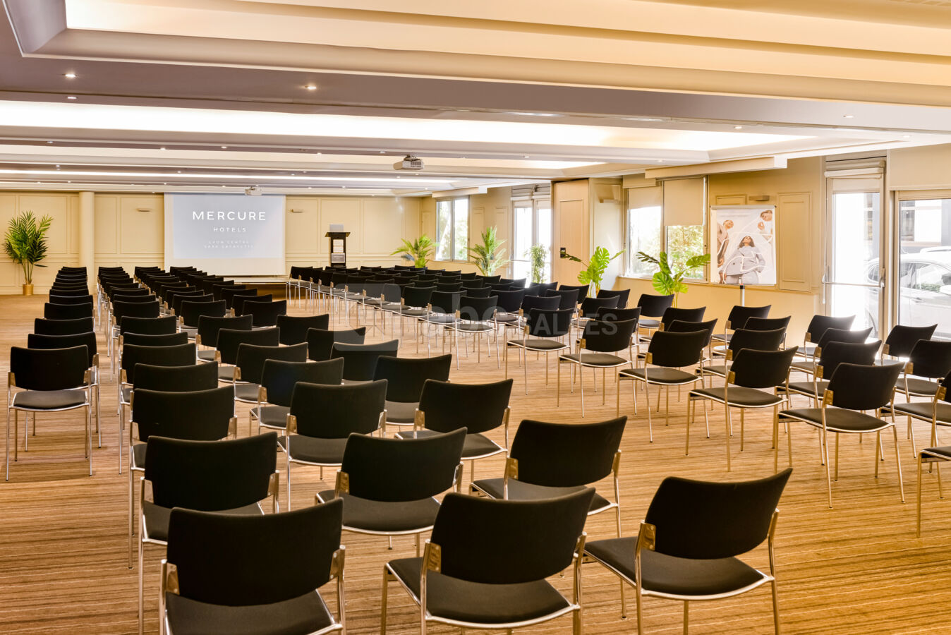 Salle de séminaire en théâtre