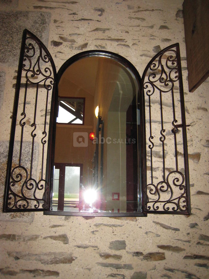 Miroir vestiaire