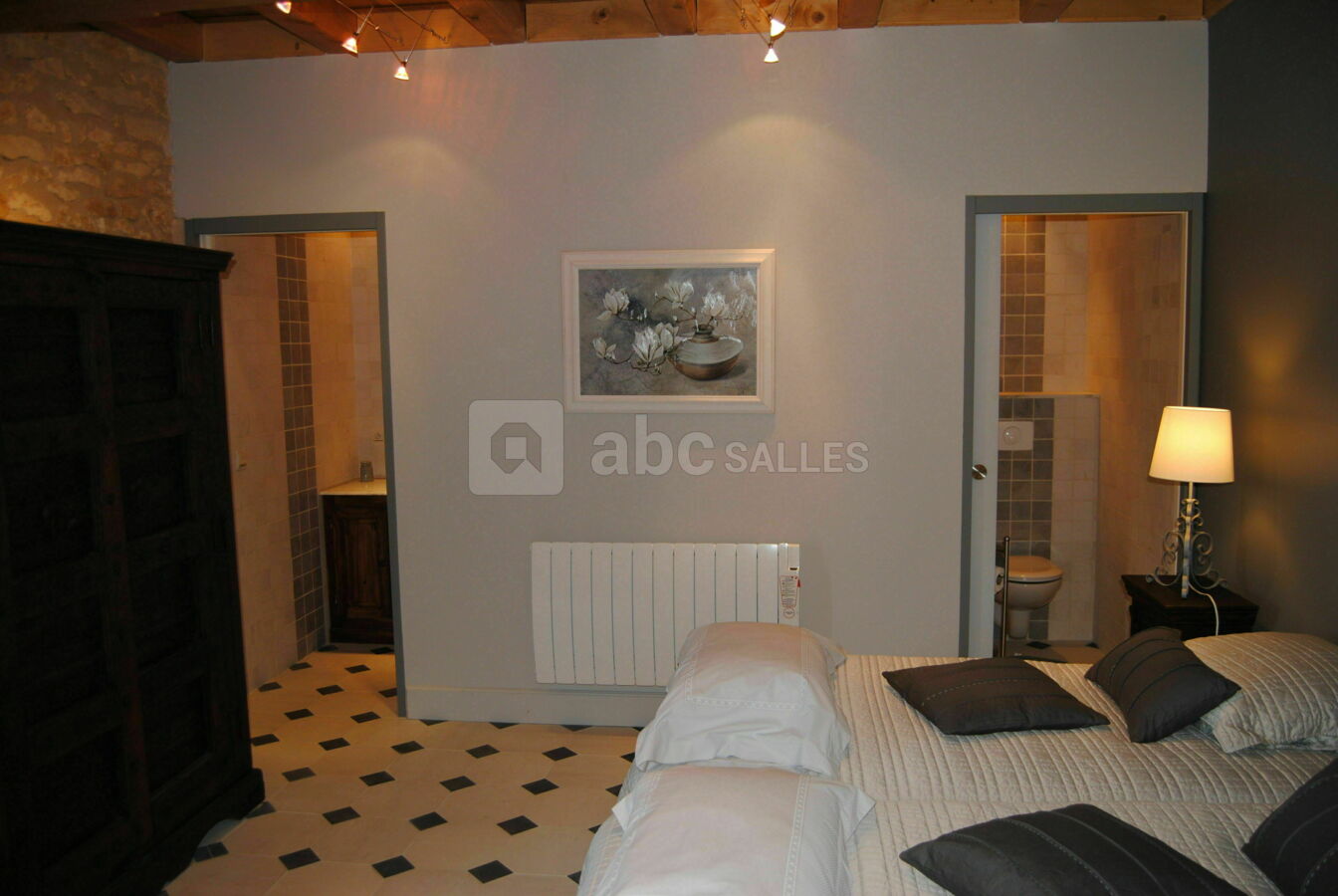 Chambre muguet du gîte de groupe