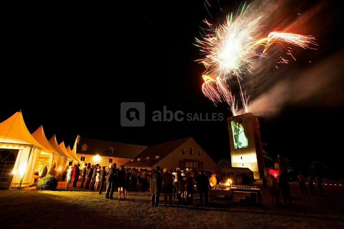 Feu d'artifice mariage