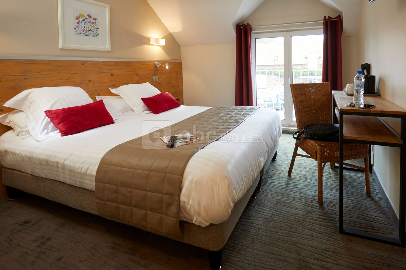 Chambre lit king size