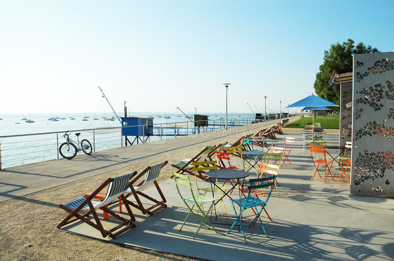 Bord de mer en centre ville