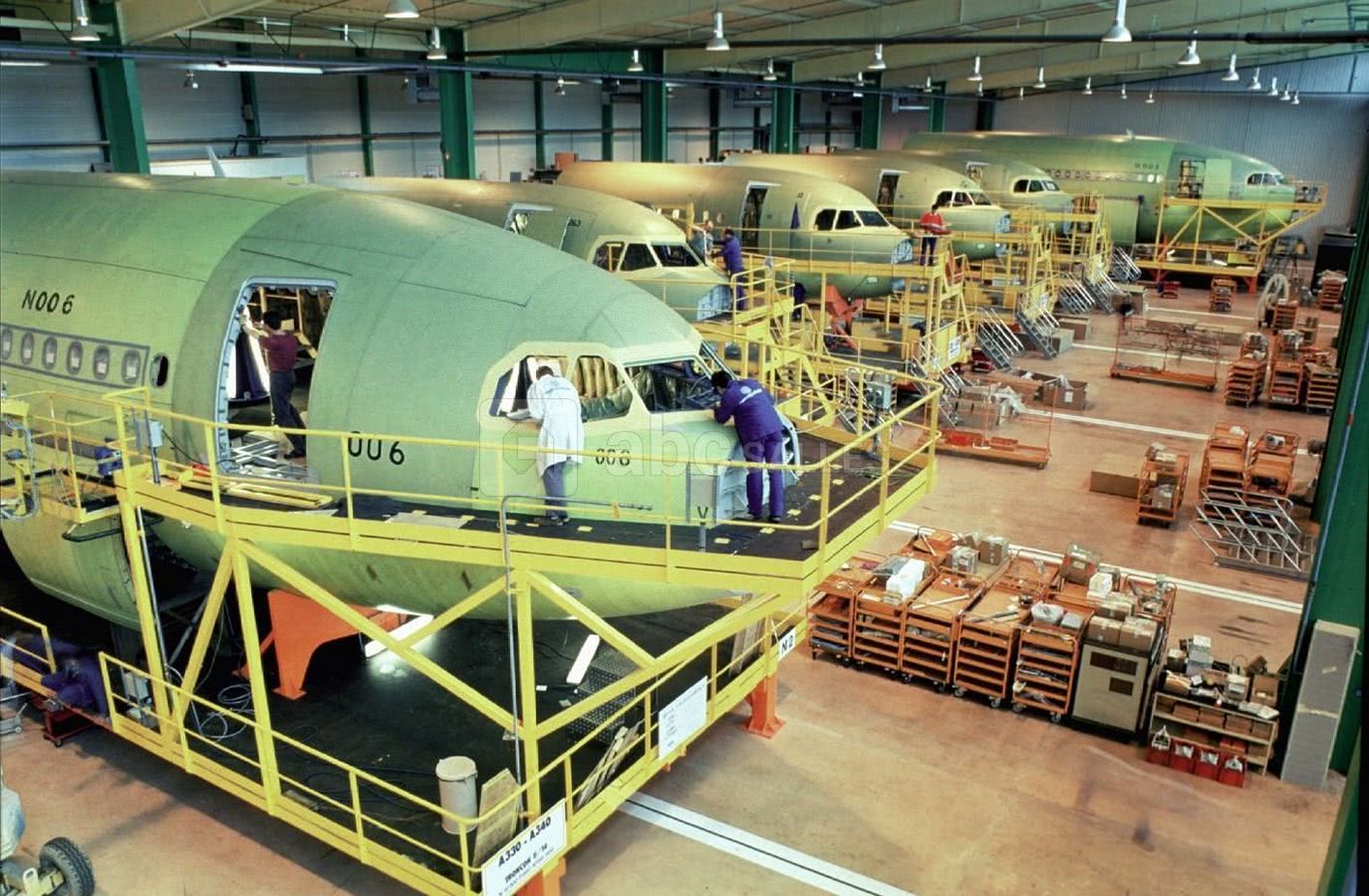 Visite guidée d'airbus