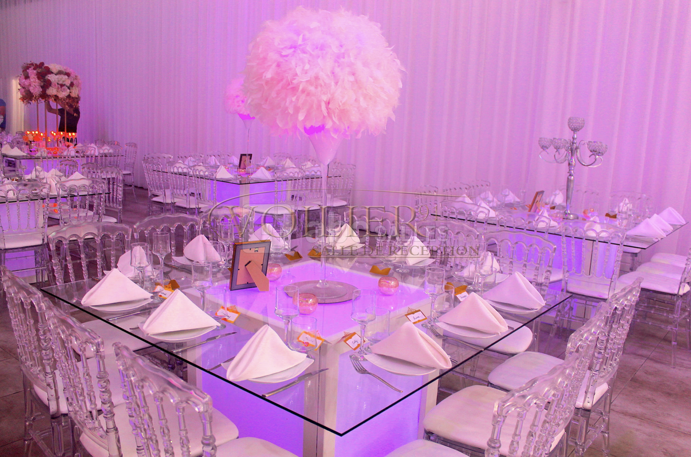 Table lumineuse