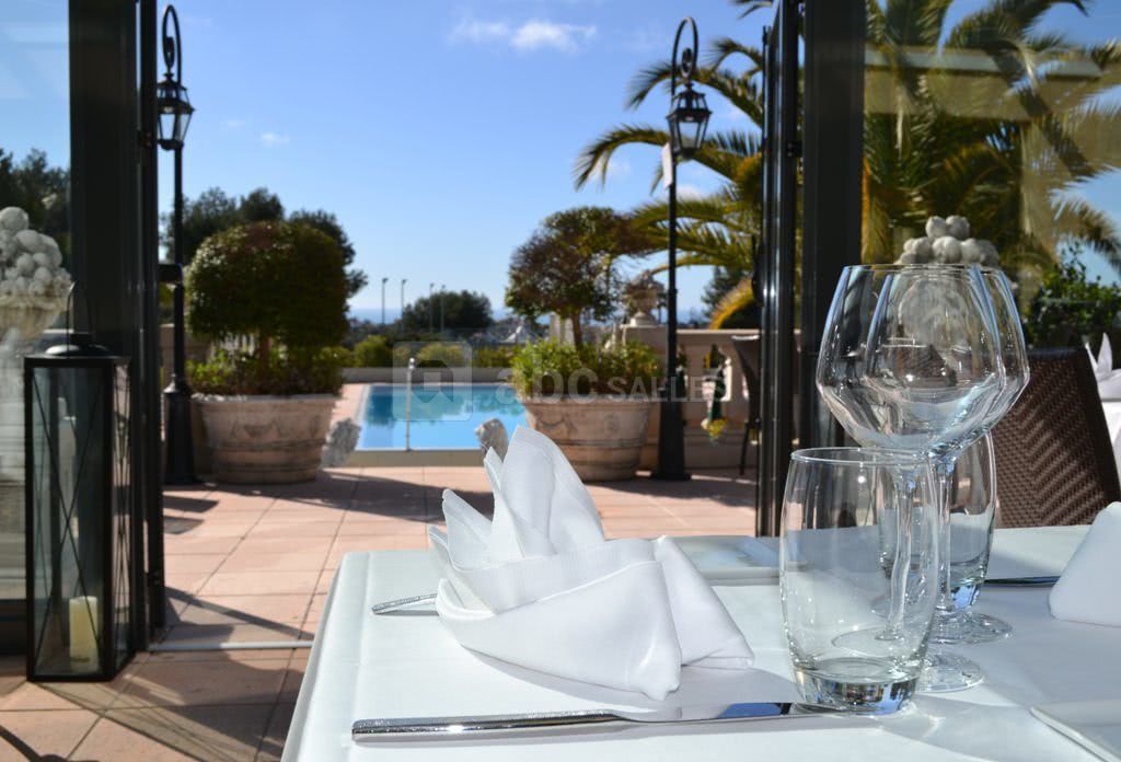 Vue mer du restaurant