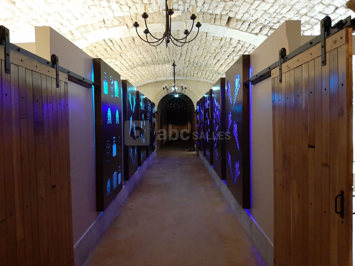 Espace traiteur de chaque côté