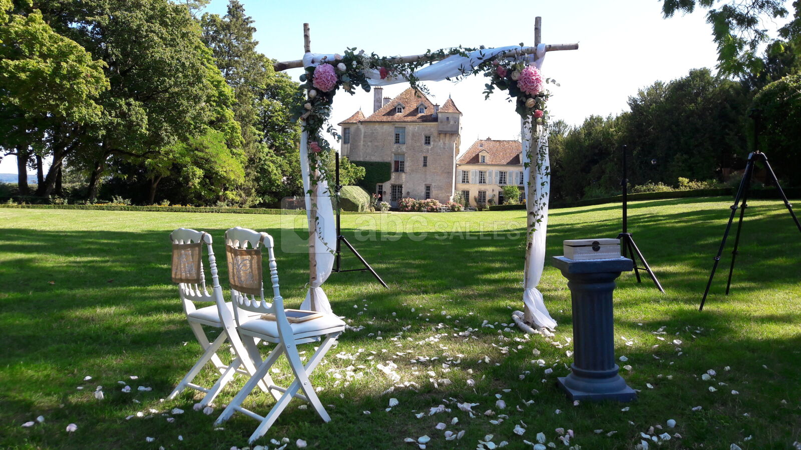 Grande pelouse du Château